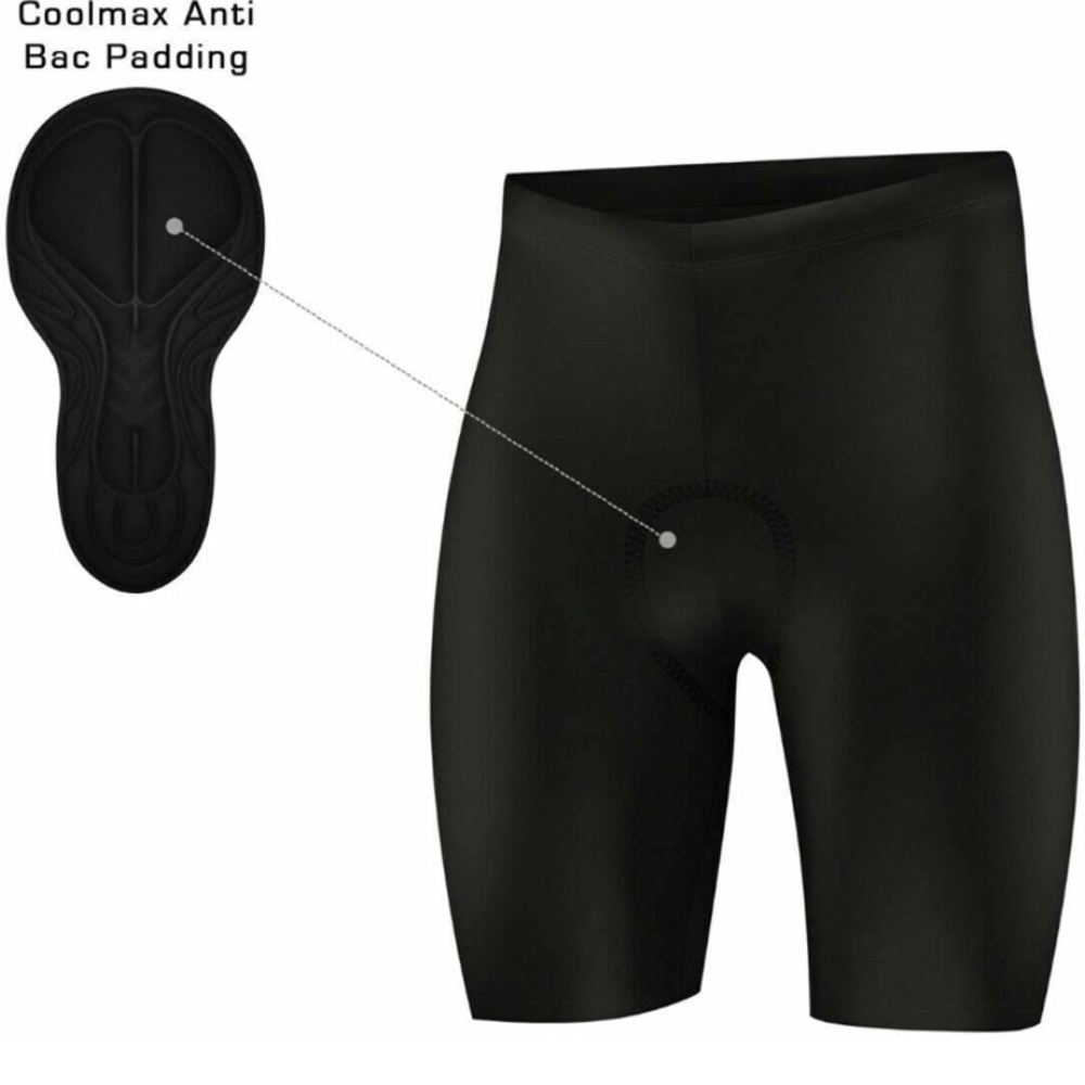 Deckra Mens Cycling Shorts MTB Mountain Biking Bike Padded Liner Shorts - Picture 4 of 5
